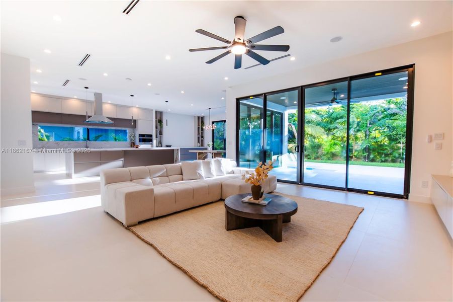 Furnished interior view inside a new home in , Fort Lauderdale (Image 27).