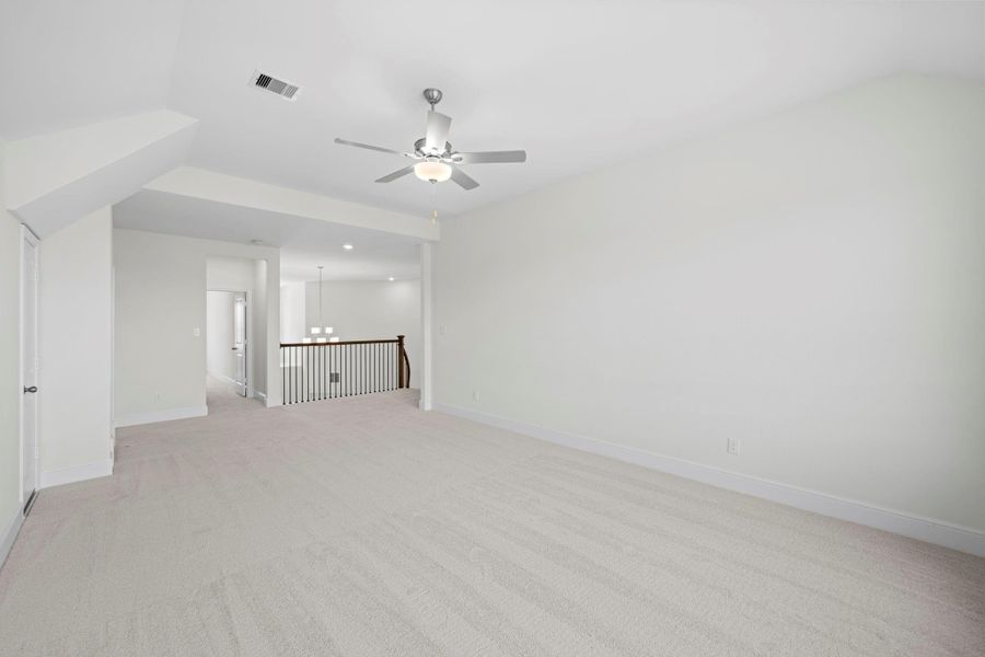 Spacious, unfurnished interior of a new home in Harvest Green, Richmond (Image 22). Spacious, unfurnished interior of a new home in Harvest Green, Richmond (Image 22).