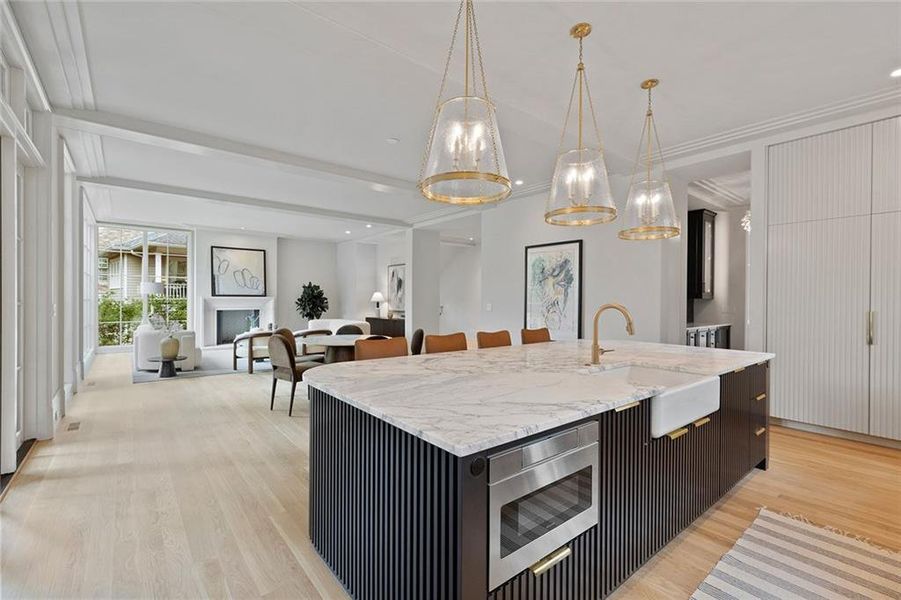 Furnished interior view inside a new home in , Atlanta (Image 36). Furnished interior view inside a new home in , Atlanta (Image 36).