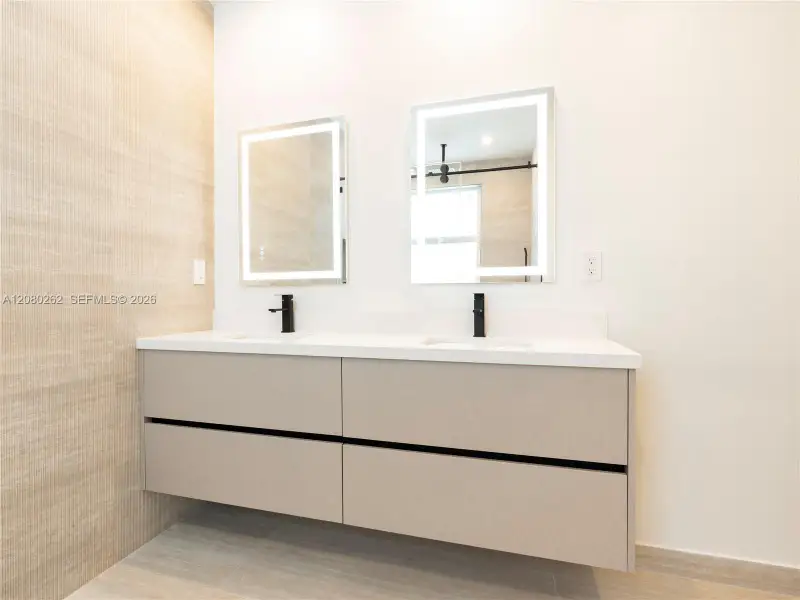 Furnished interior view inside a new home in , Fort Lauderdale (Image 9). Furnished interior view inside a new home in , Fort Lauderdale (Image 9).