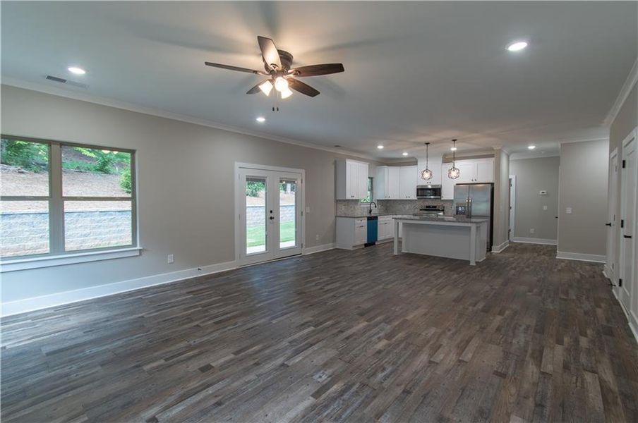 Spacious, unfurnished interior of a new home in , Canton (Image 33). Spacious, unfurnished interior of a new home in , Canton (Image 33).