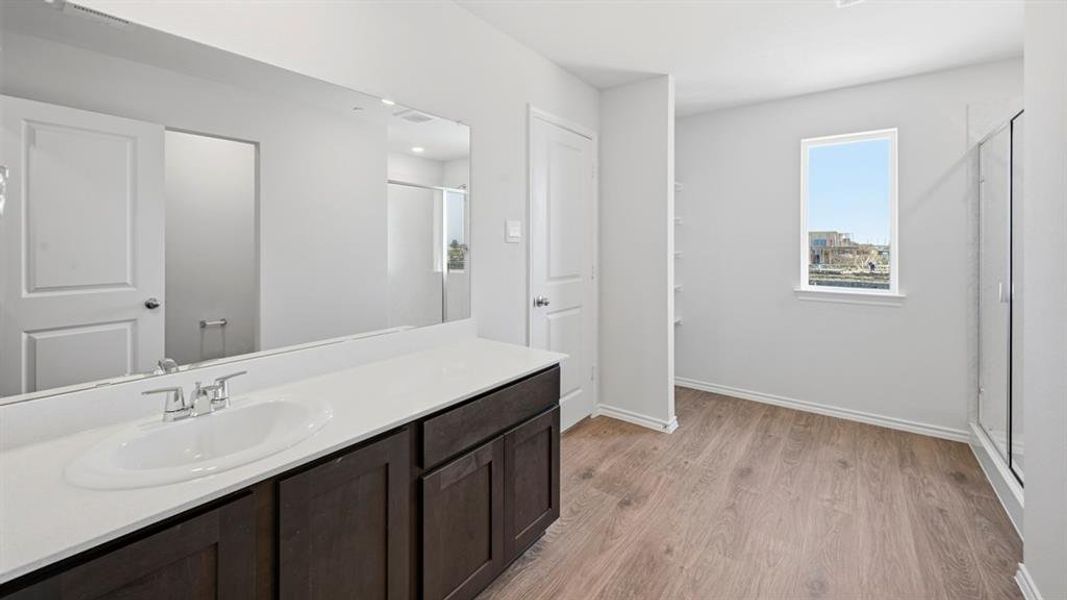 Furnished interior view inside a new home in Arbor Trails South, Princeton (Image 13).