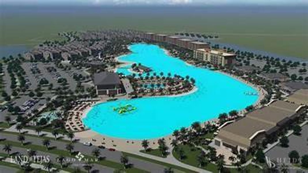 The huge lagoon at Lago Mar in Texas City, Tx!