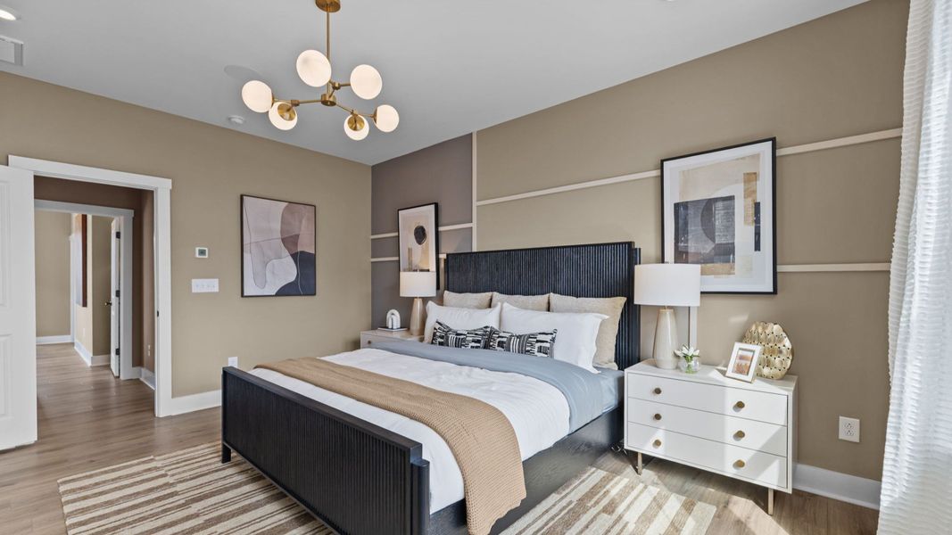 The Landon by DRB Homes in Greenway Overlook Charlotte NC - Bedroom 1 The Landon by DRB Homes in Greenway Overlook Charlotte NC - Bedroom 1