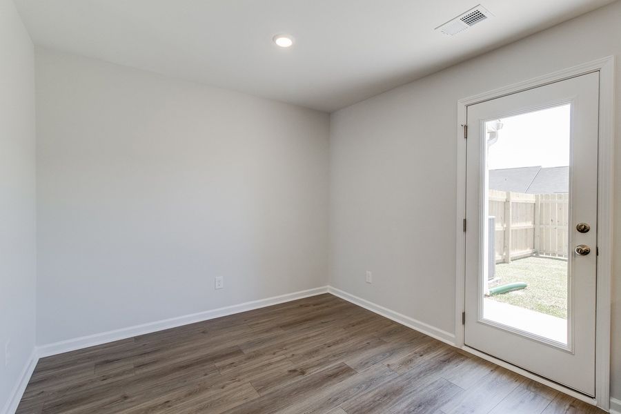 Spacious, unfurnished interior of a new home in Astoria, Columbia (Image 17). Spacious, unfurnished interior of a new home in Astoria, Columbia (Image 17).