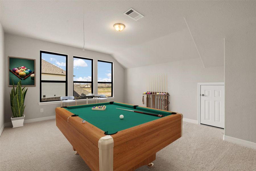 Gameroom. representative photo.