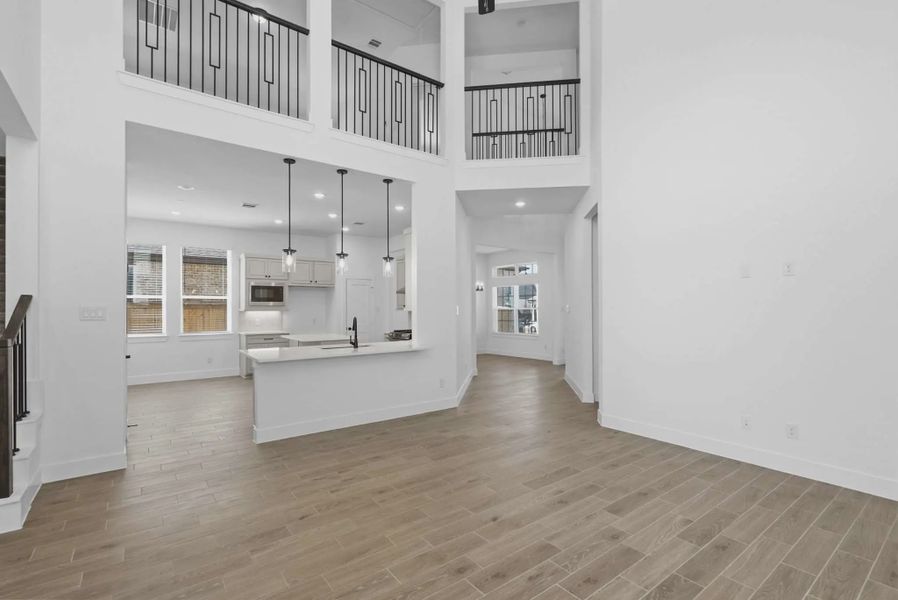 Representative unfurnished interior of a home built from the Emma by Chesmar Homes in Bridgeland, Elgin (Image 17).