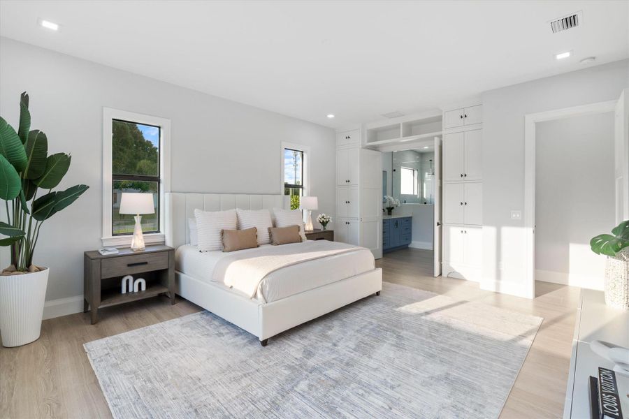 Furnished interior view inside a new home in , West Palm Beach (Image 7).