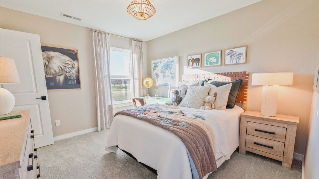 Furnished interior view inside a new home in Cottages of Bearwood, Mount Pleasant (Image 16).