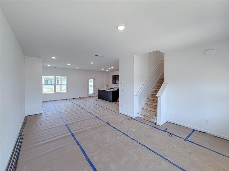 In-progress construction of a new home in , Rockmart, GA (Image 33).