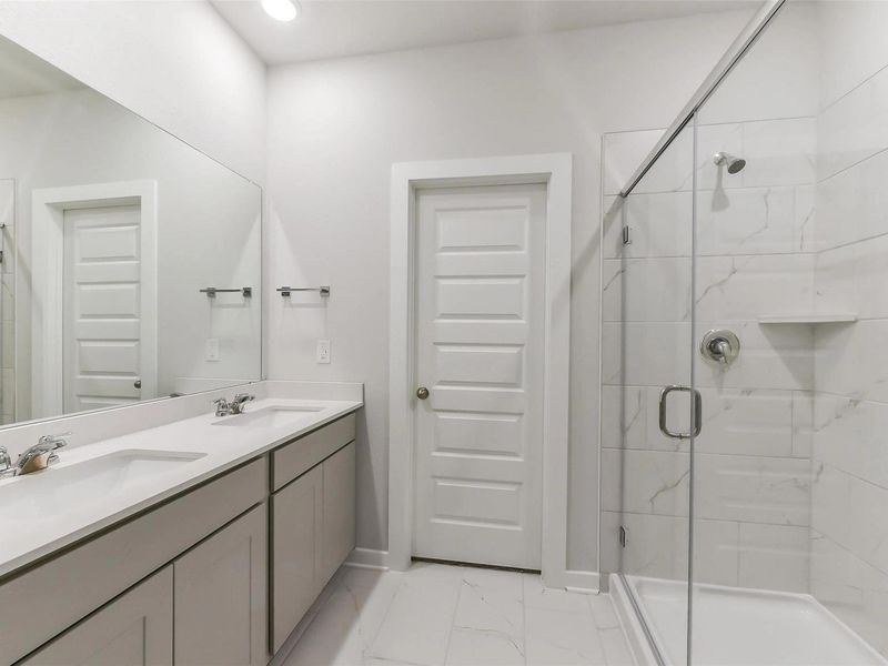 Furnished interior view inside a new home in Windmill Estates, Magnolia (Image 31).