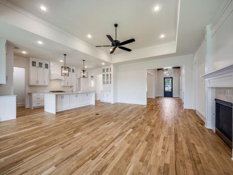Spacious, unfurnished interior of a new home in , Denton (Image 16). Spacious, unfurnished interior of a new home in , Denton (Image 16).