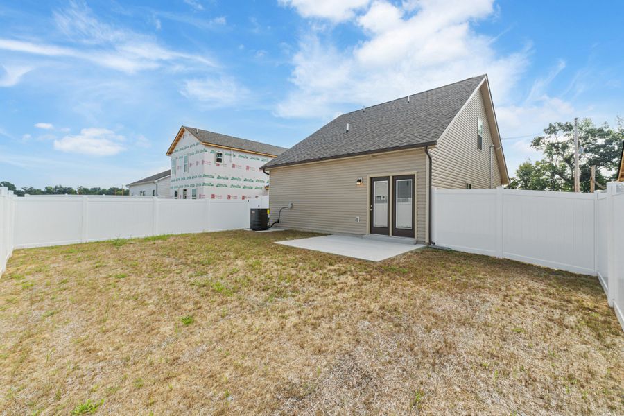 Front exterior of a new home in Stonehenge, Manchester, TN, highlighting curb appeal (Image 17).