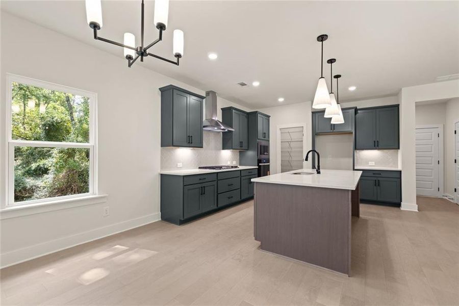 Furnished interior view inside a new home in , Cumming (Image 12).