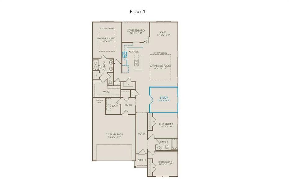 Floor plan for home