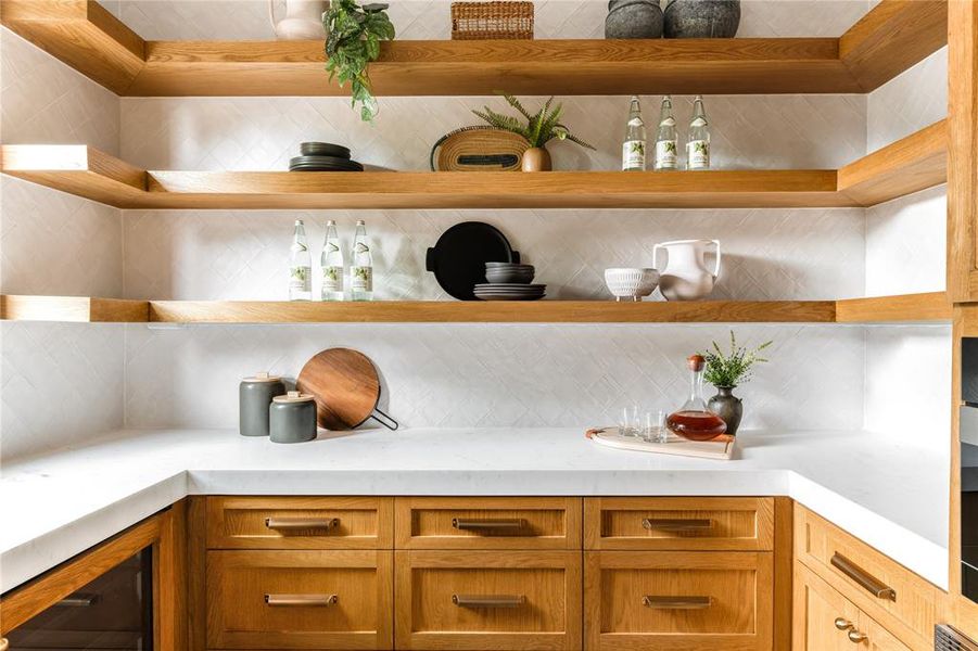 View of storage area