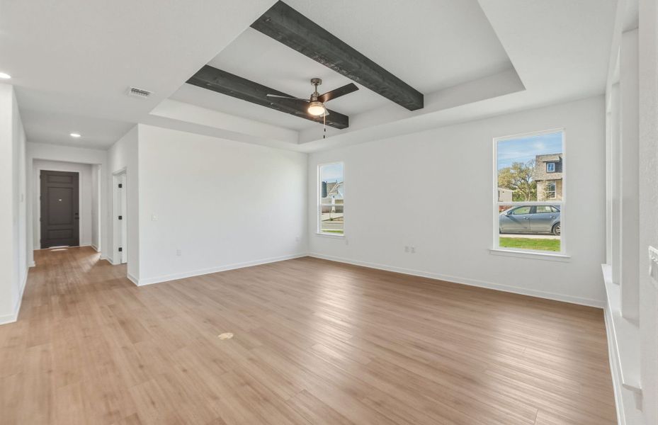 Representative unfurnished interior of a home built from the Mystique by Del Webb in Del Webb Sonoma Verde, Rockwall (Image 14).