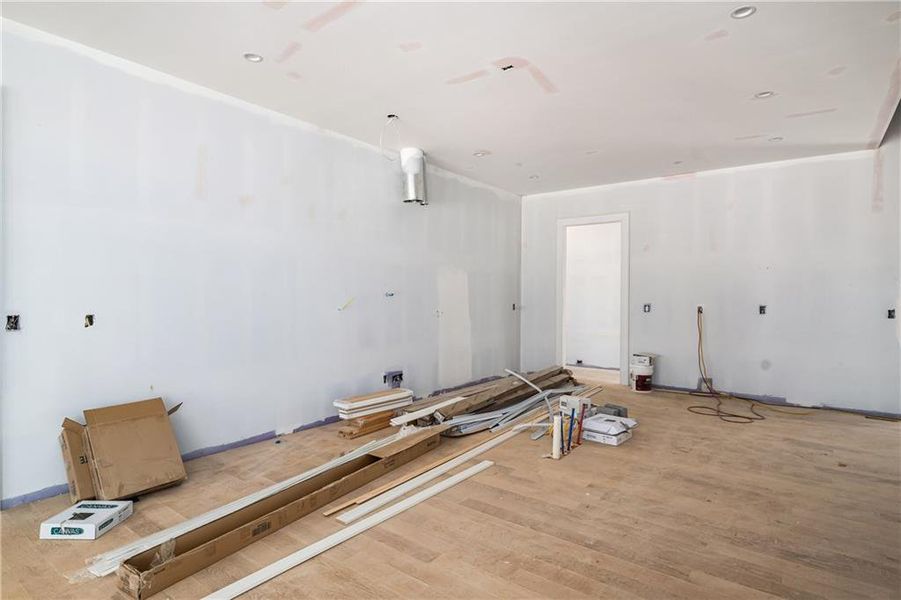 In-progress construction of a new home in , Milton, GA (Image 22).