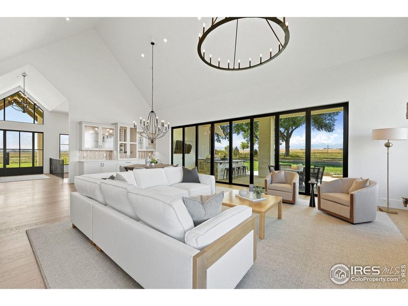 Furnished interior view inside a new home in , Longmont (Image 10).