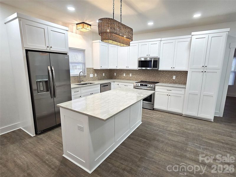 Furnished interior view inside a new home in , Hickory (Image 4).