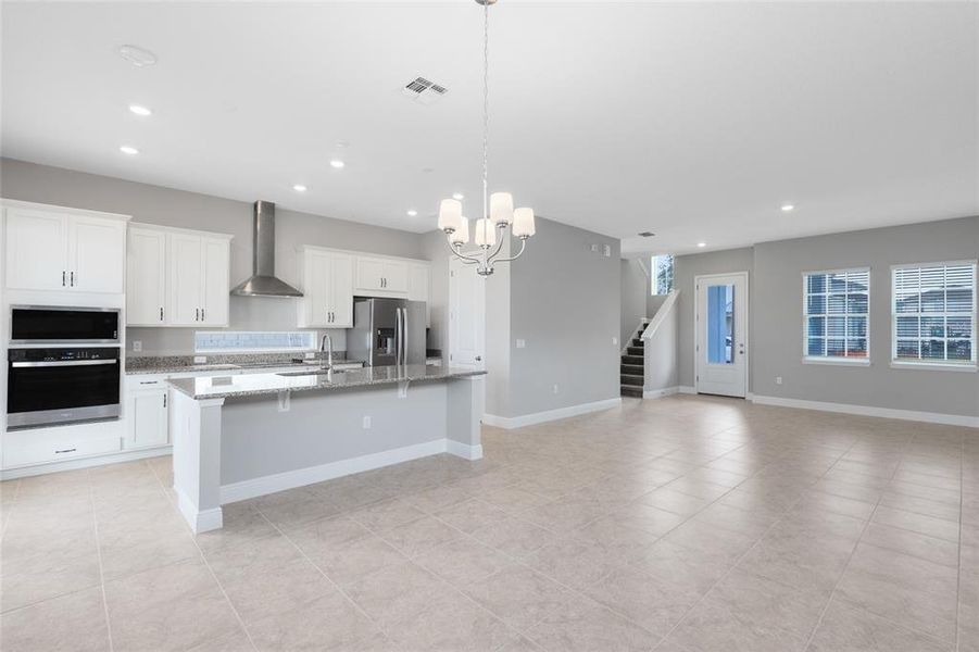 Furnished interior view inside a new home in Laureate Park, Orlando (Image 5). Furnished interior view inside a new home in Laureate Park, Orlando (Image 5).