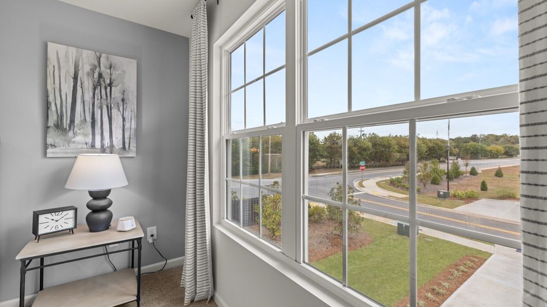 Exterior details and patio area of a home in Woodbury Park, South Fulton (Image 3). Exterior details and patio area of a home in Woodbury Park, South Fulton (Image 3).