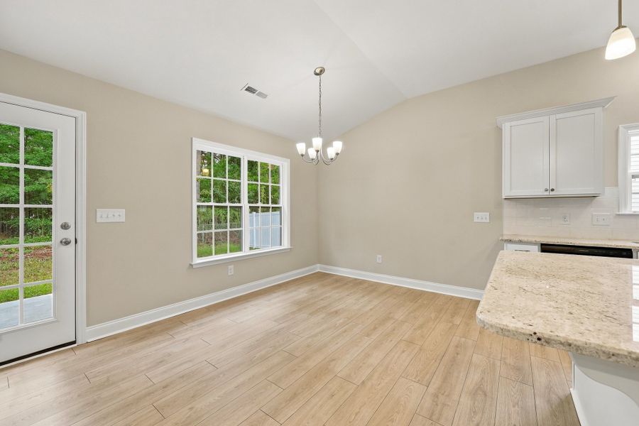 Spacious, unfurnished interior of a new home in Davenport Farms, Winterville (Image 39).
