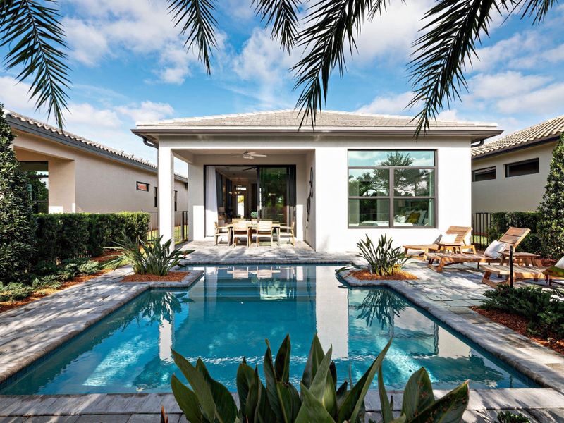 Exterior details and patio area of a home in , Port St. Lucie (Image 20). Exterior details and patio area of a home in , Port St. Lucie (Image 20).