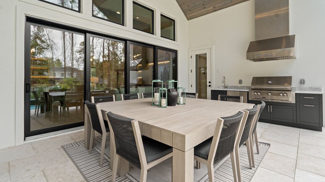 Furnished interior view inside a new home in Southern Hills 80', Brooksville (Image 8).