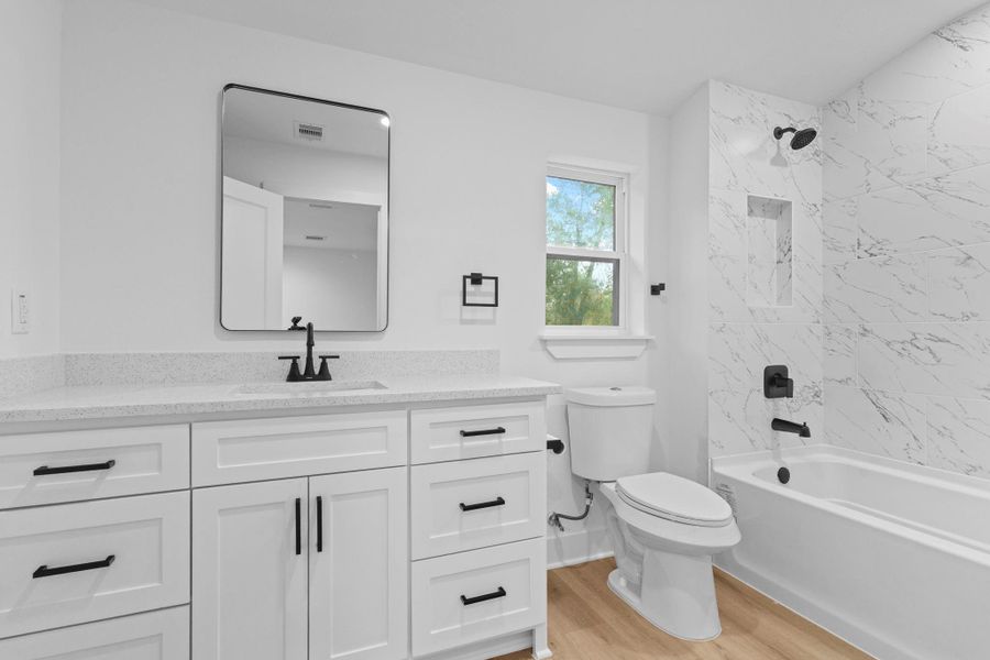 Furnished interior view inside a new home in , New Caney (Image 7).