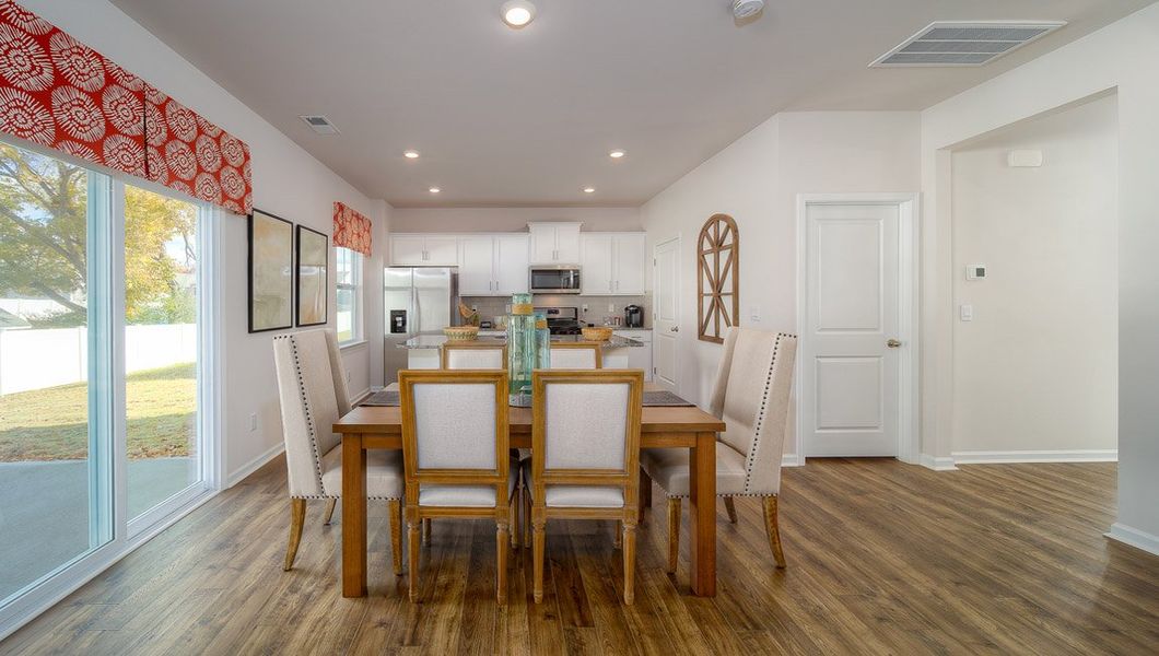 Furnished interior view inside a new home in Valleywood Farms, Waynesville (Image 3).