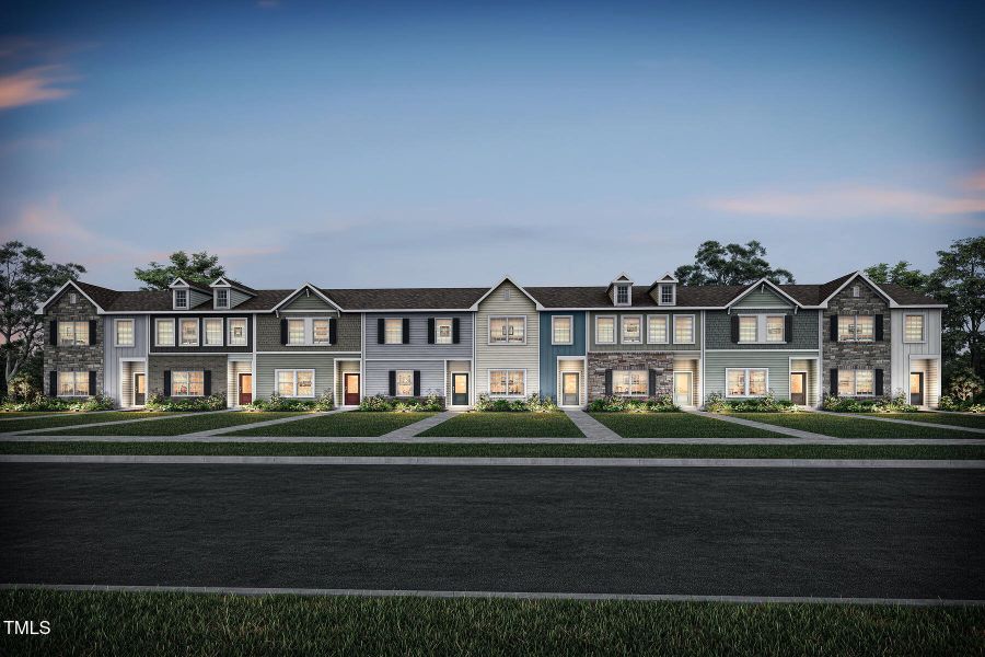 Straight on view of the Dagny building (