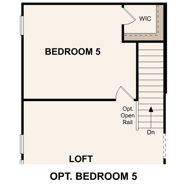 2D floor plan layout of this home in Overland Grove, Forney, TX (Image 22).