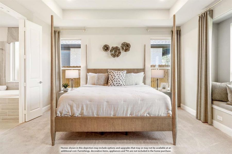 Furnished interior view inside a new home in Sutton Fields, Celina (Image 31).