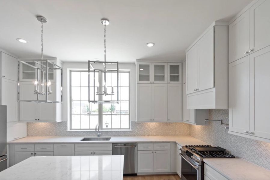 Representative furnished interior of a home built from the The Francesca by Riverway Homes in Somerset Green, Houston (Image 6).