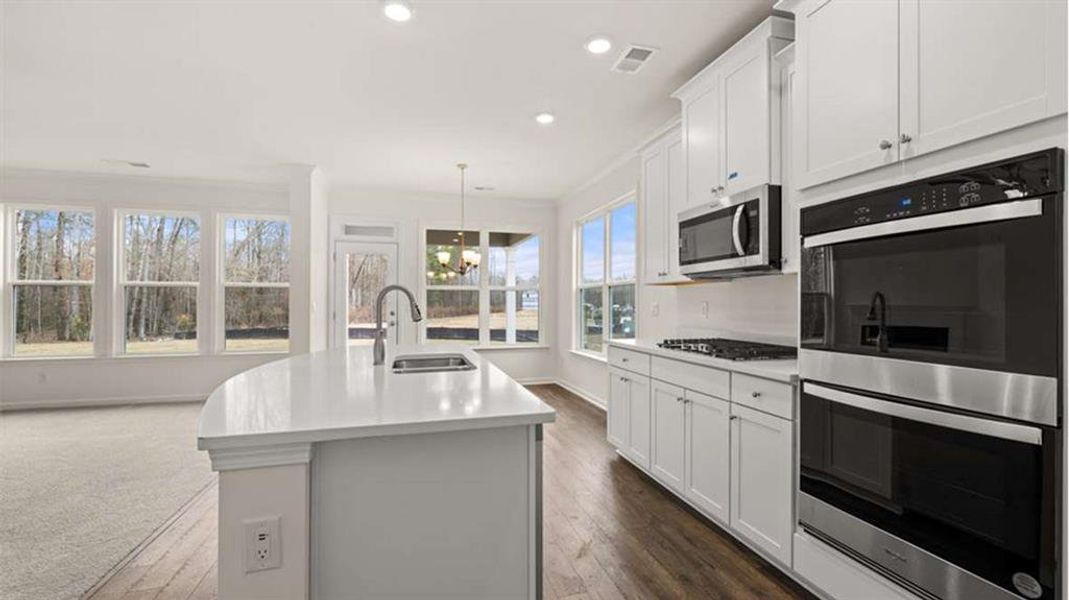 Furnished interior view inside a new home in Wildwood, Covington (Image 15).