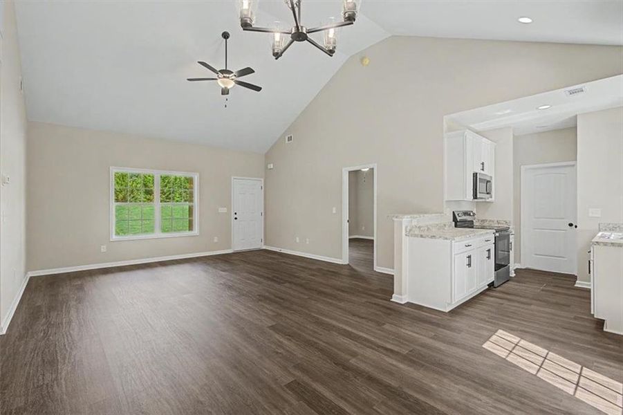 Spacious, unfurnished interior of a new home in , Temple (Image 14). Spacious, unfurnished interior of a new home in , Temple (Image 14).