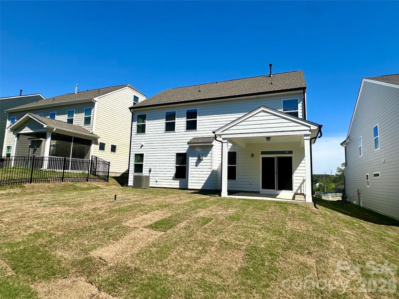 Exterior details and patio area of a home in Summerlin, Mooresville (Image 2).