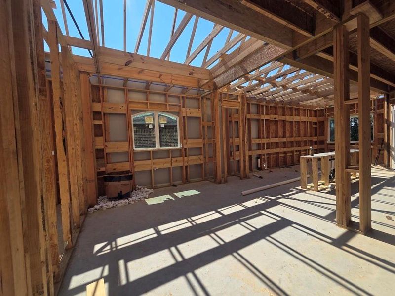 Spacious, unfurnished interior of a new home in The Highlands 55' - Encore Collection, Porter (Image 9). Spacious, unfurnished interior of a new home in The Highlands 55' - Encore Collection, Porter (Image 9).