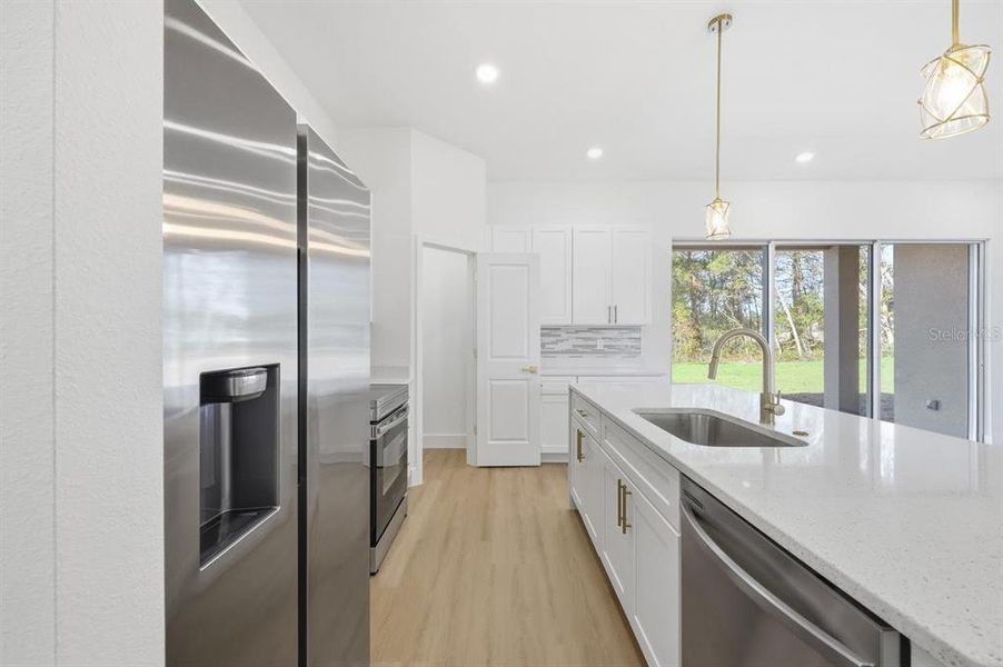 Furnished interior view inside a new home in , Ocala (Image 10).