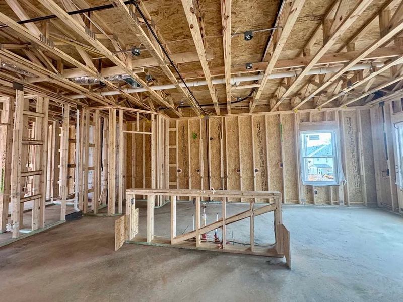 Kitchen Construction Progress