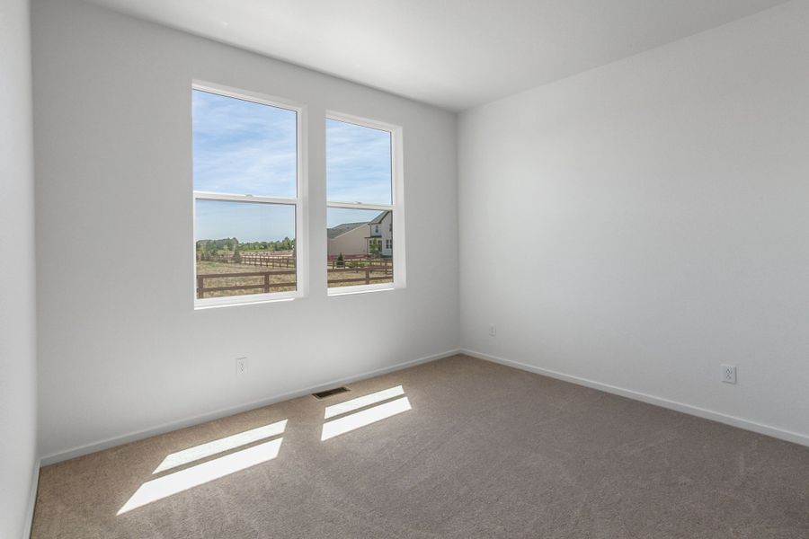Representative unfurnished interior of a home built from the Morrison by Hartford Homes in Trailside, Timnath (Image 34).