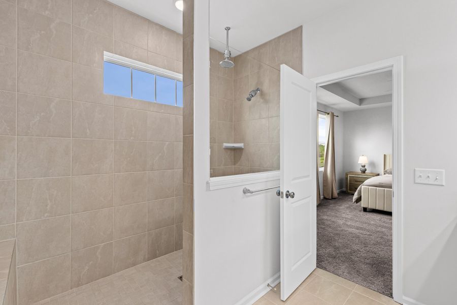 Furnished interior view inside a new home in , Charleston (Image 17).