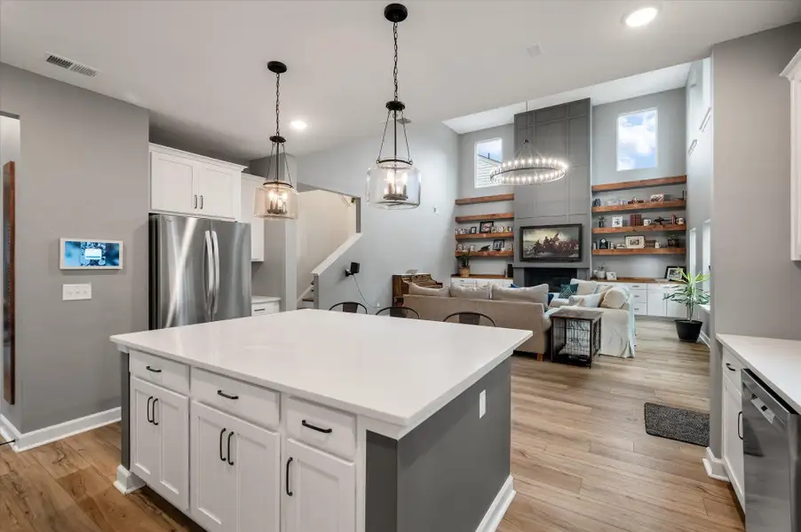 Furnished interior view inside a new home in Watson Hill, Summerville (Image 39).