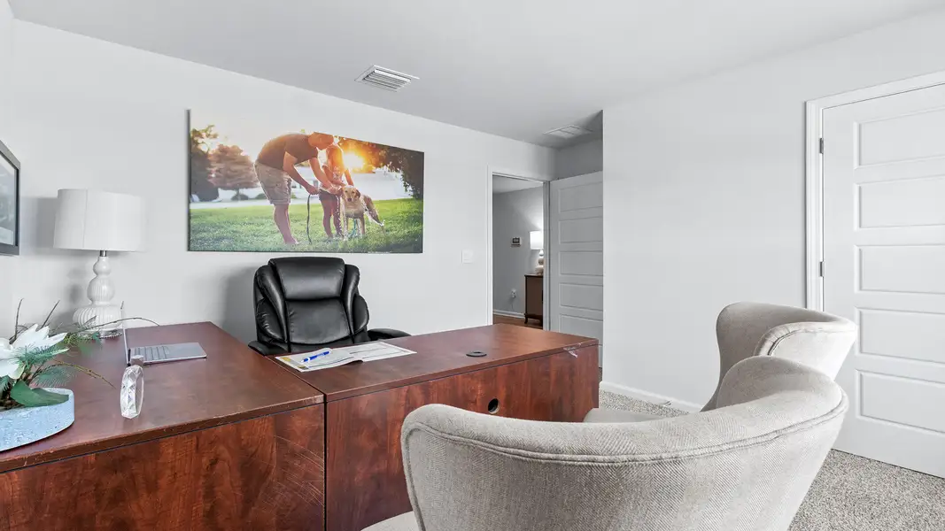 Furnished interior view inside a new home in Wesley Park, Crawfordville (Image 24).