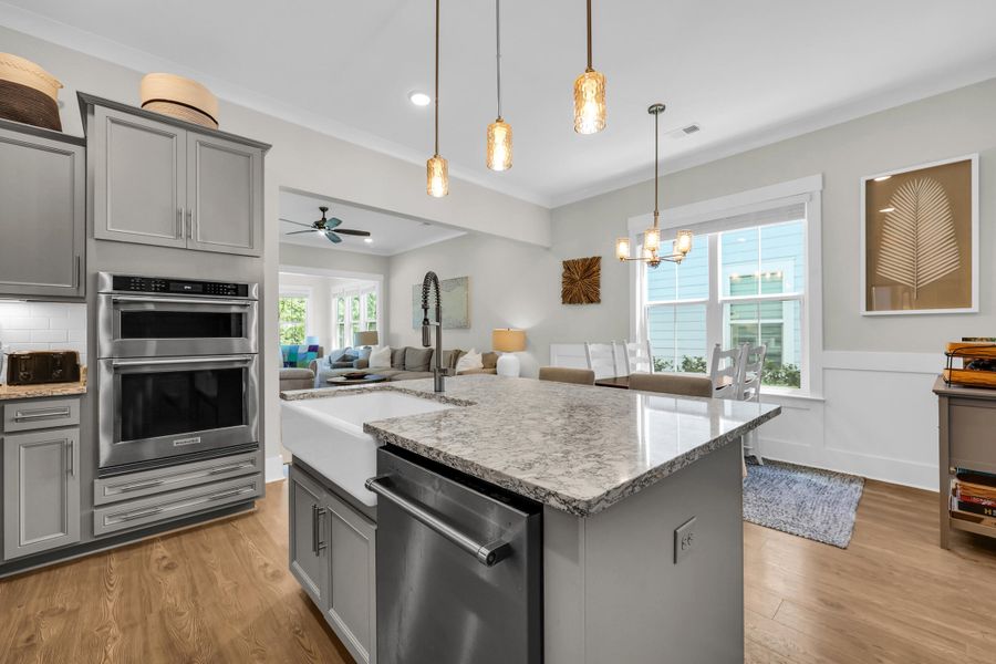 Furnished interior view inside a new home in Wando Village, Charleston (Image 47).
