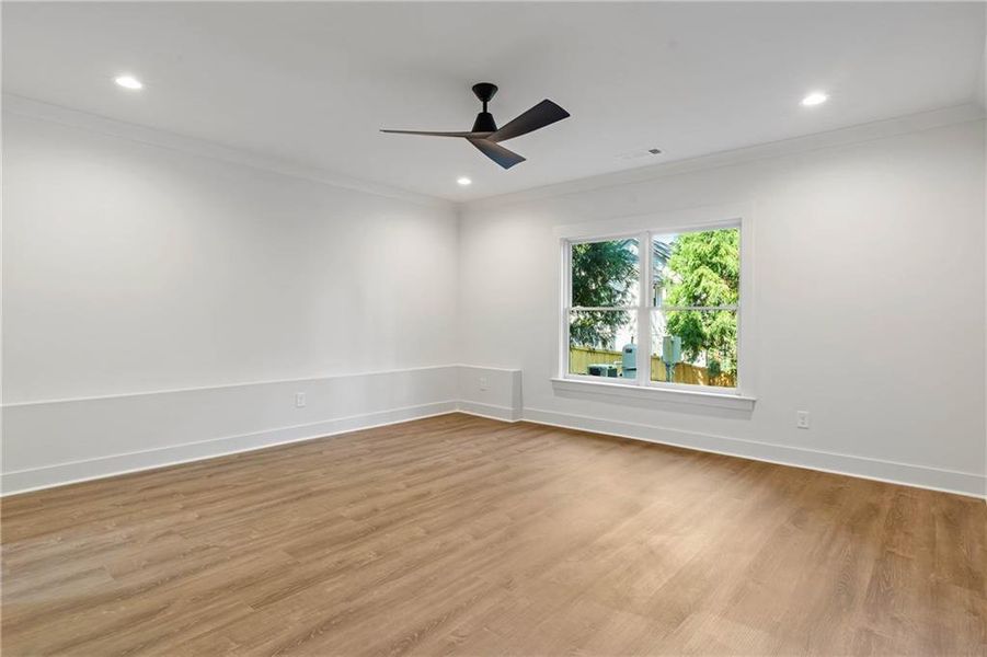 Spacious, unfurnished interior of a new home in , Marietta (Image 53).