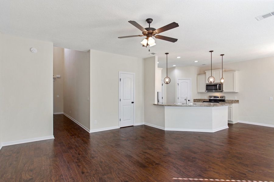 Representative unfurnished interior of a home built from the The Stacy by RTS Homes in Grand Reserve, Hinesville (Image 16).