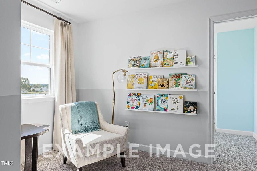 Furnished interior view inside a new home in Tobacco Road, Angier (Image 21).