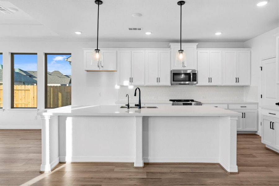 Furnished interior view inside a new home in Brookewater, Rosenberg (Image 5).